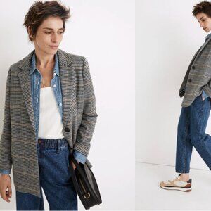 Dorset Blazer in Bowne Plaid - Madewell